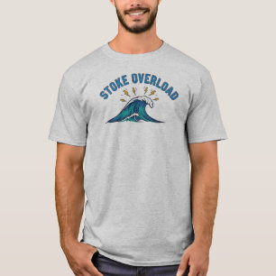 Camiseta Ola de sobrecarga de entusiasmo