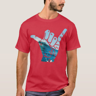 CAMISETA OLA DE SURF DE SHAKA