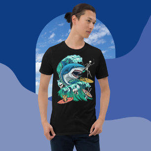 Camiseta Ola de tiburón