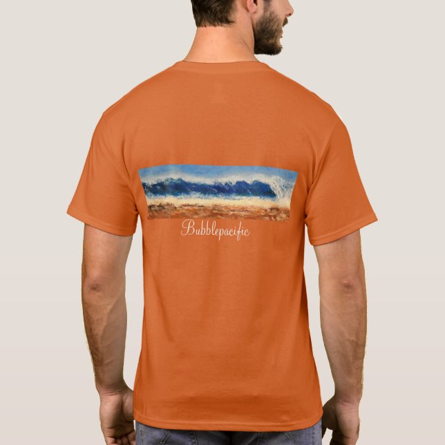 Camiseta Ola de tormenta (Reverso)
