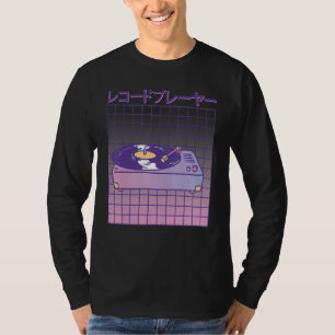 Camiseta Ola de vapor vaporwave retor papel higiénico vinta