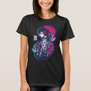 Camiseta Ola de vaporwave Streetwear al estilo Tokyo Vapor