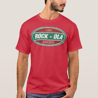 Camiseta Ola Jukebox de rock vintage