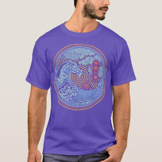 Camiseta Ola Neon Kanagawa de Tobe Fonseca