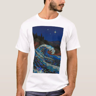 Camiseta Ola oceánica