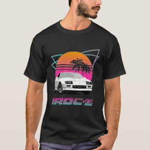 Camiseta Ola Retro de los años 80 Chevy Camaro Iroc Z
