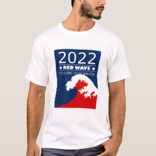 CAMISETA OLA ROJA 2022