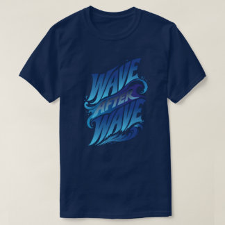 Camiseta Ola tras Ola | Verano Azul Océano