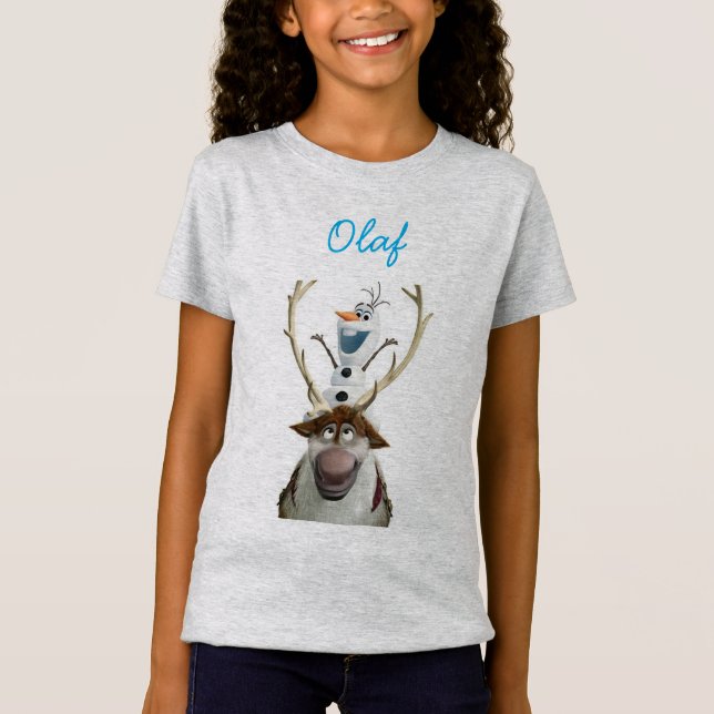 Camiseta Olaf congelado (Anverso)