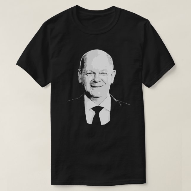 Camiseta Olaf Scholz (Diseño del anverso)