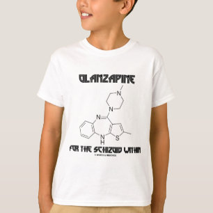 Camiseta Olanzapine para el esquizoide dentro (química)