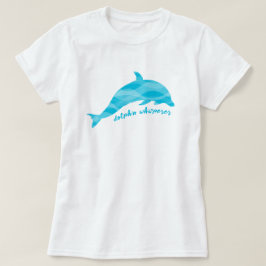 Camiseta Olas azules de Dolphin Whisperer