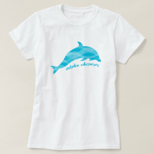 Camiseta Olas azules de Dolphin Whisperer