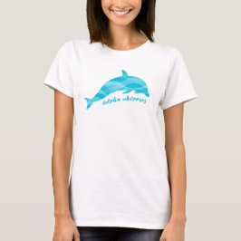 Camiseta Olas azules de Dolphin Whisperer