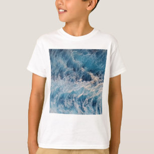 Camiseta Olas azules del océano