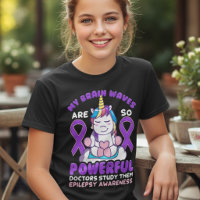Olas cerebrales divertidas de epilepsia de unicorn