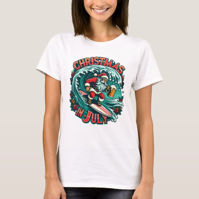 Camiseta Olas de alegría (Anverso)