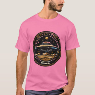 Camiseta Olas de Imperio: Logo de Starship Surfer al estilo