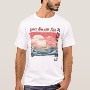 Camiseta Olas de Japón - Tranquilo estilo marino
