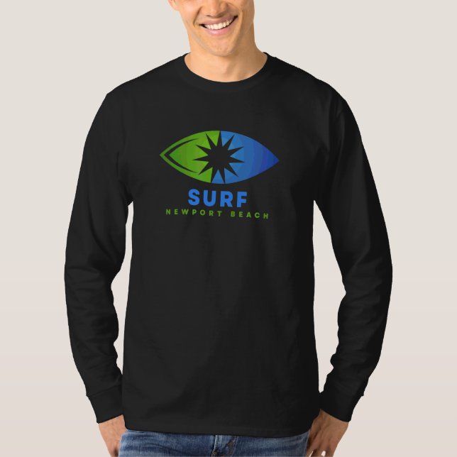 Camiseta Olas de Newport Beach California (Anverso)