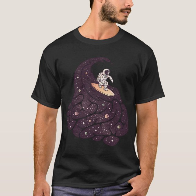 Camiseta Olas de Pensamientos (Anverso)