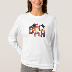 Camiseta Olas de Playa Palmeras