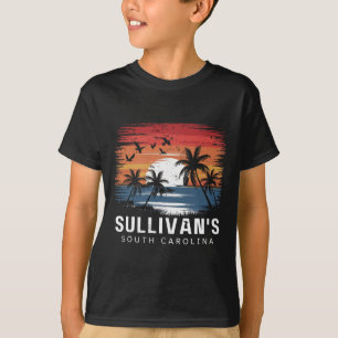 Camiseta olas de surf de Carolina del Sur de Sullivan _1
