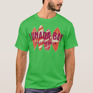 Camiseta Olas de surf de la ola Big Wave de Lunada Bay