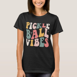 Camiseta Olas de Vibraciones de Pickleball