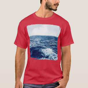 Camiseta Olas del Océano Atlántico Mar Abierto