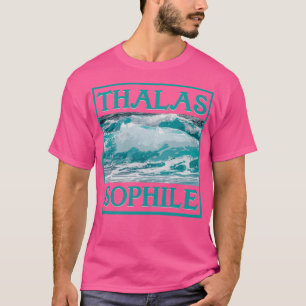 CAMISETA OLAS MARÍTIMAS DEL MAR DE TALASSOPHILE