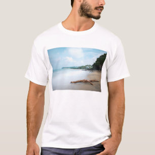 Camiseta Olas oceánicas en la playa de Sandy
