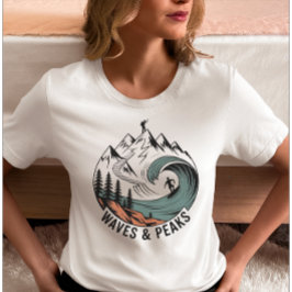 Camiseta Olas y Cimas