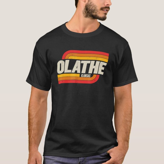Camiseta Olathe Kansas Ks City Vintage (Anverso)