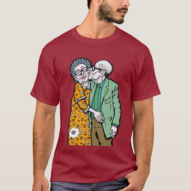 Camiseta Old Age Happiness (Anverso)