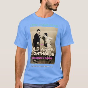 Camiseta Old Arabi Lighthouse Records Books TShirt - 2