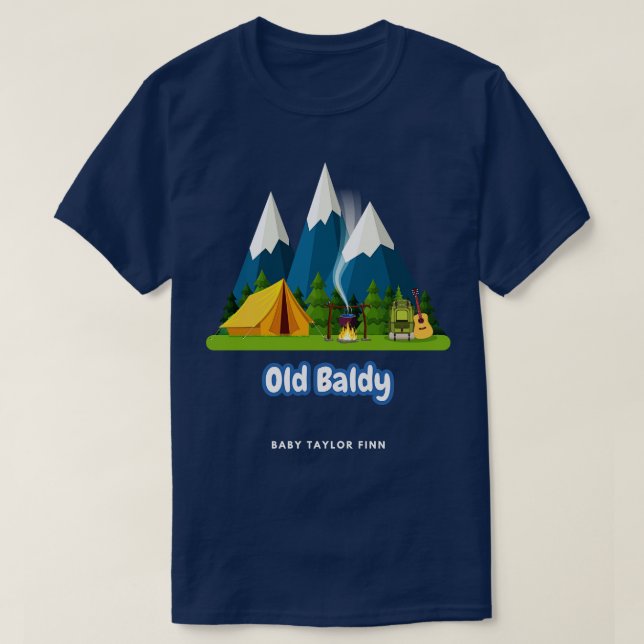 Camiseta Old Baldy (Diseño del anverso)