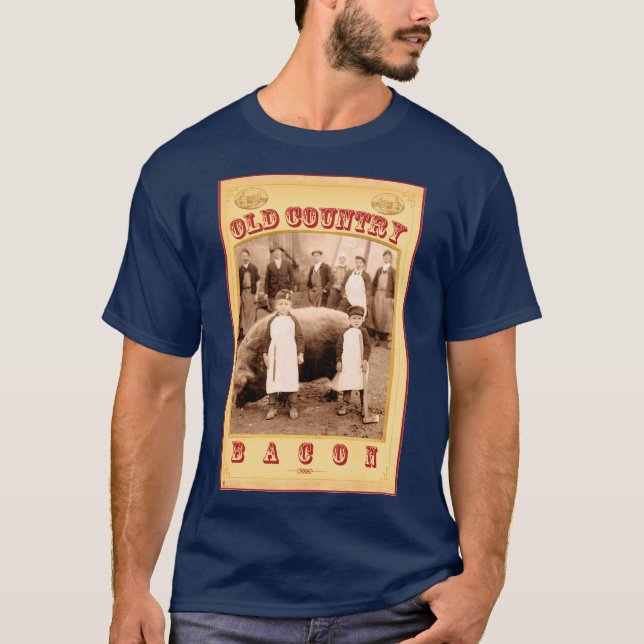 Camiseta Old Country Bacon (Anverso)
