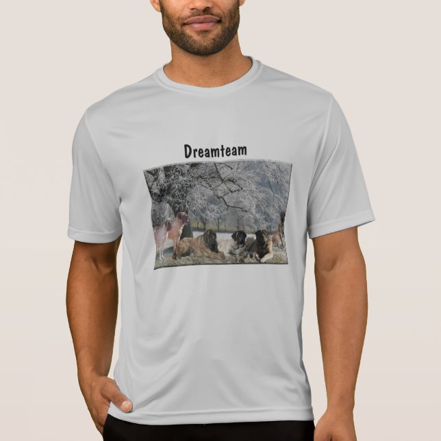Camiseta Old englisch Mastiff Dreamteam (Anverso)