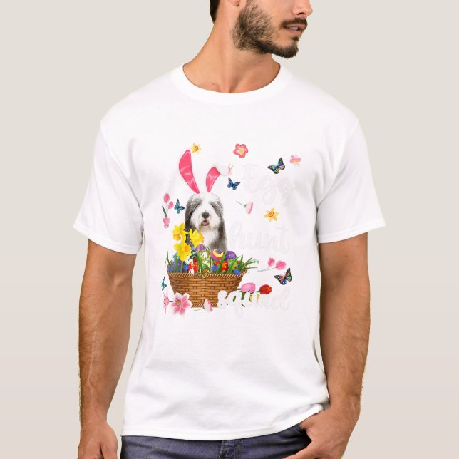 Camiseta Old English Sheepdog Happy Easter (Anverso)