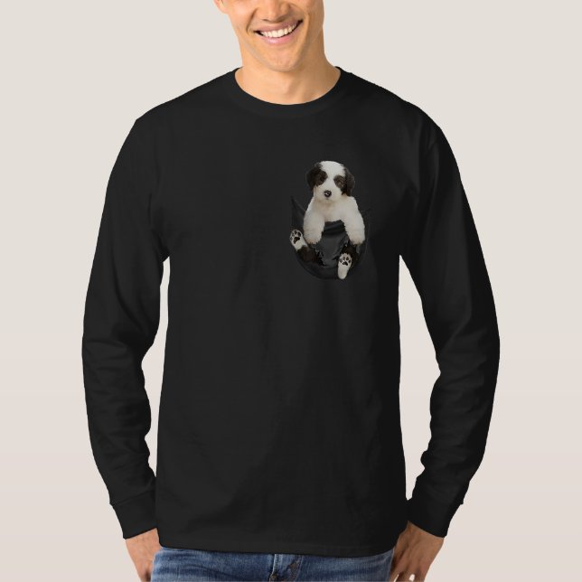 Camiseta Old English Sheepdog In Your Pocket Dogs Tee (Anverso)
