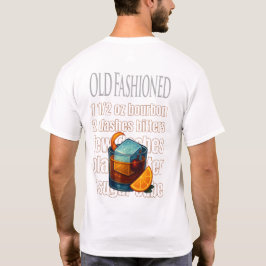 Camiseta Old Fashioned T-Shirt – Classic Whiskey Cocktail