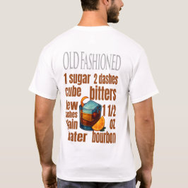 Camiseta Old Fashioned T-Shirt – Classic Whiskey Cocktail