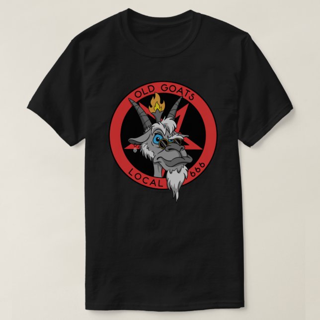 Camiseta Old Goats Local 666 Classic T-Shirt.png (Diseño del anverso)