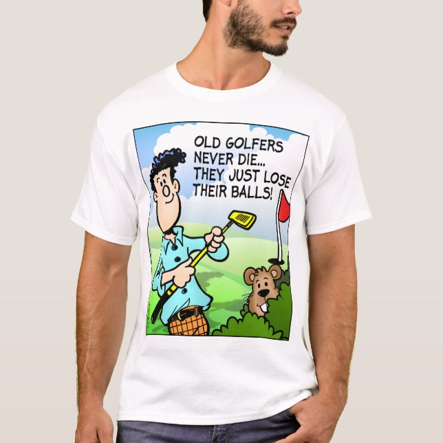 Camiseta Old Golfer (Anverso)