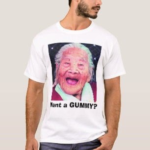 Camiseta ¿old_lady, quiera un GOMOSO?