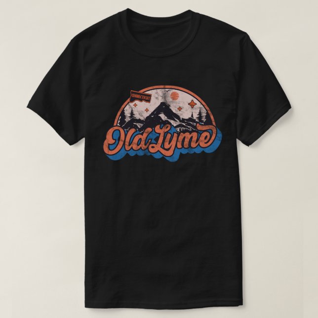 Camiseta Old Lyme, Connecticut (Diseño del anverso)