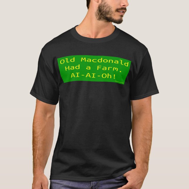 Camiseta Old MacDonald (Anverso)