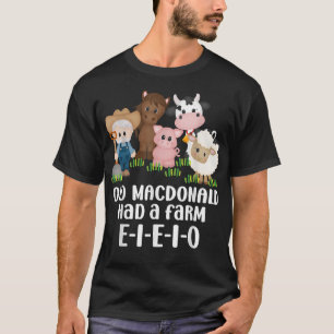 Camiseta Old MacDonald Had a Farm EIEIO Nursery Song Toddle