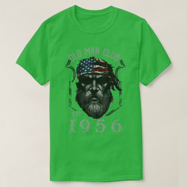 Camiseta Old Man Club EST 1956 (Diseño del anverso)
